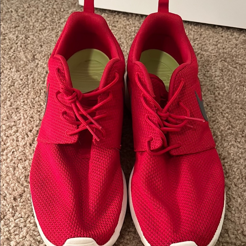 Nike Red Rosche Runner Sneakers - Picture 3 of 3